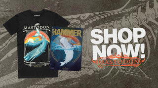 Metal Hammer issue 391 in a bundle with a Mastodon Leviathan t-shirt