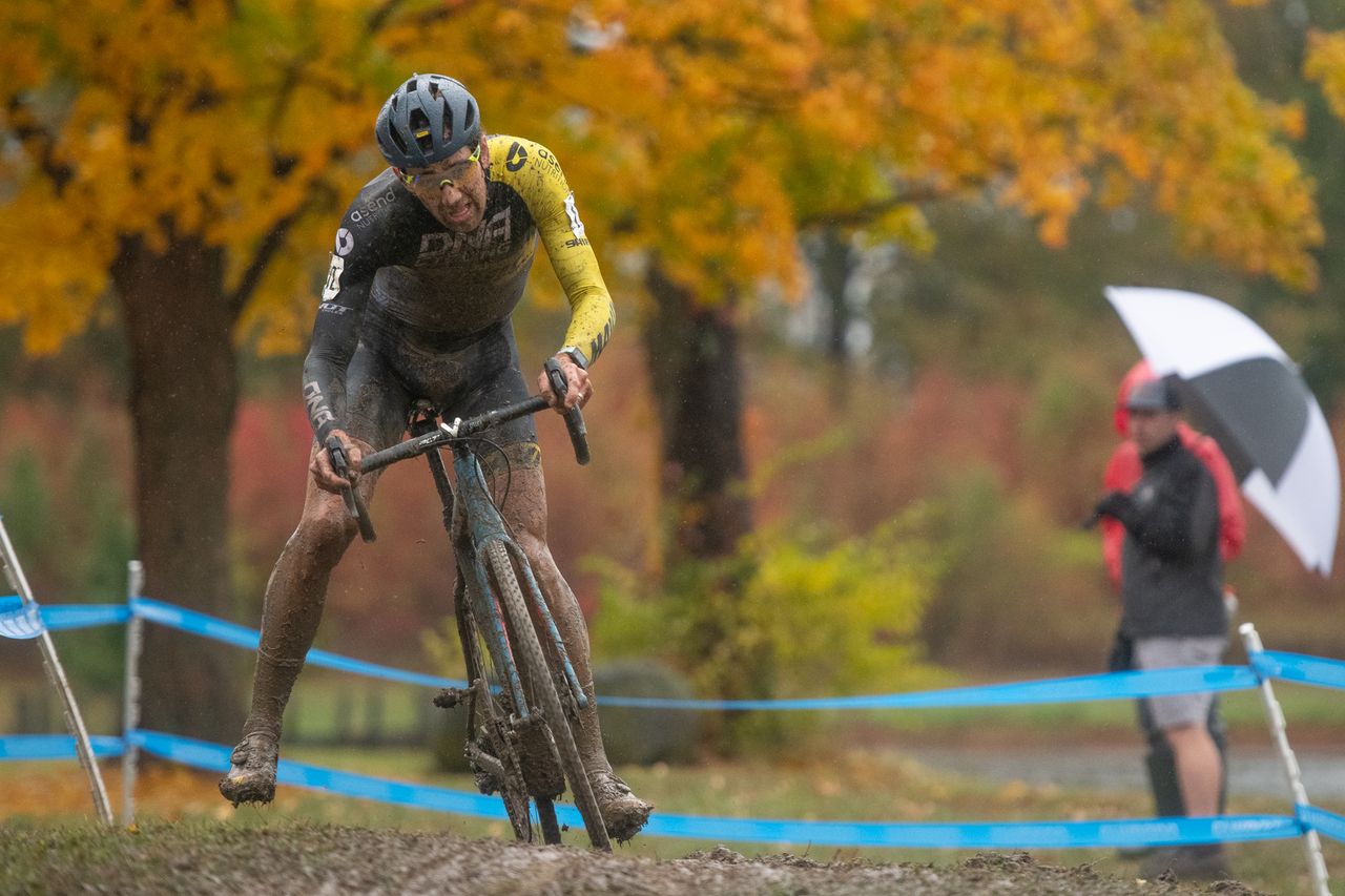 Kerry Werner (Kona Maxxis Shimano) won the Cincy Kings CX men's race