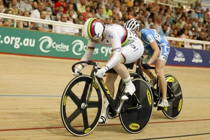 Heading towards the Olympics Anna Meares was looking strong at the Australian Track Championships in Adelaide.