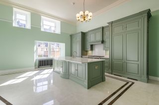 Modern kitchen_La Casa, 22 Park Circus, Glasgow_ Savills PR pic