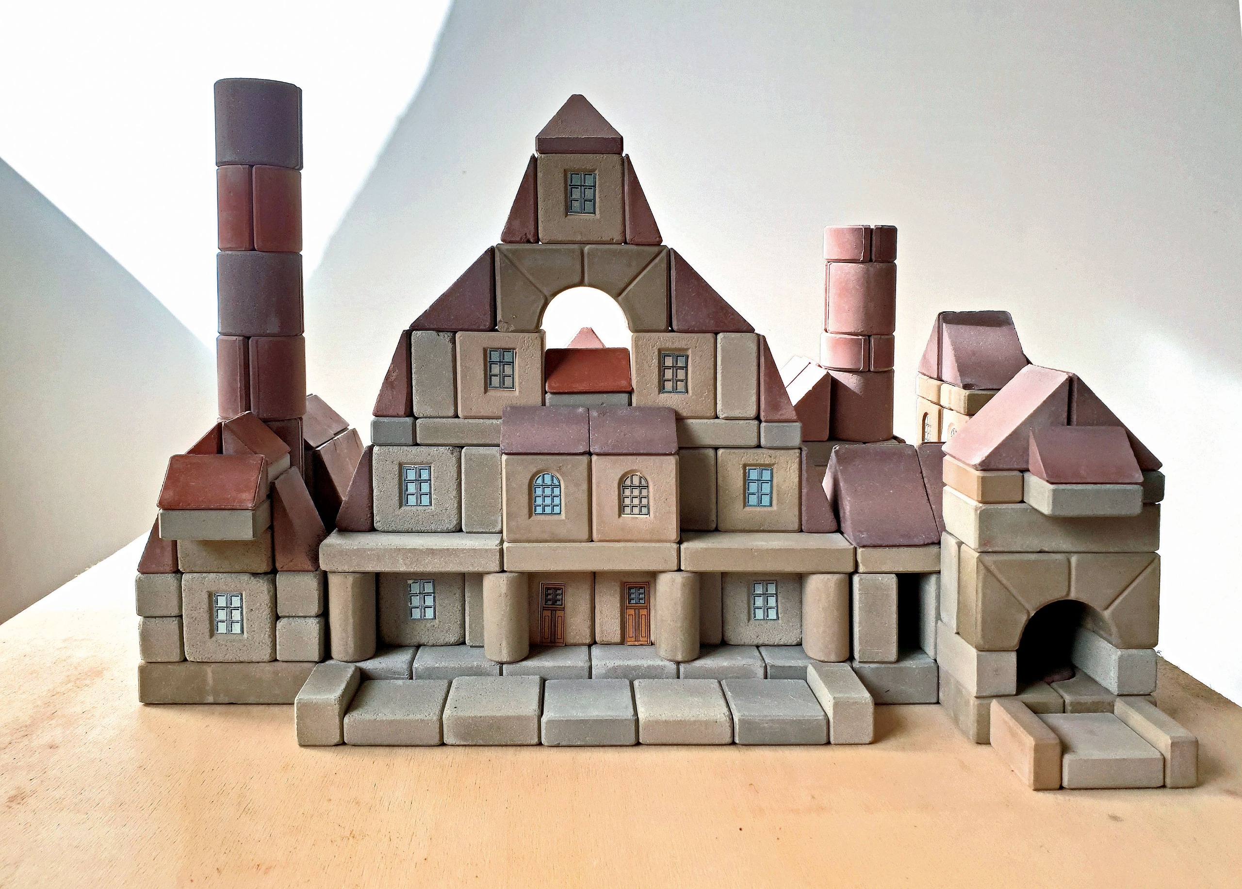 Bauh&amp;uuml;tte construction kit, Fuchs &amp;amp; Beug, Germany (Bavaria), 1920s and 1950s&amp;copy; Claus Krieger Collection