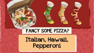Pizza socks