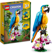 Lego Creator 3 in 1 Exotic Parrot set