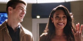 The Flash Grant Gustin Candice Patton Iris West ring The CW