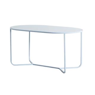 Pale blue coffee table