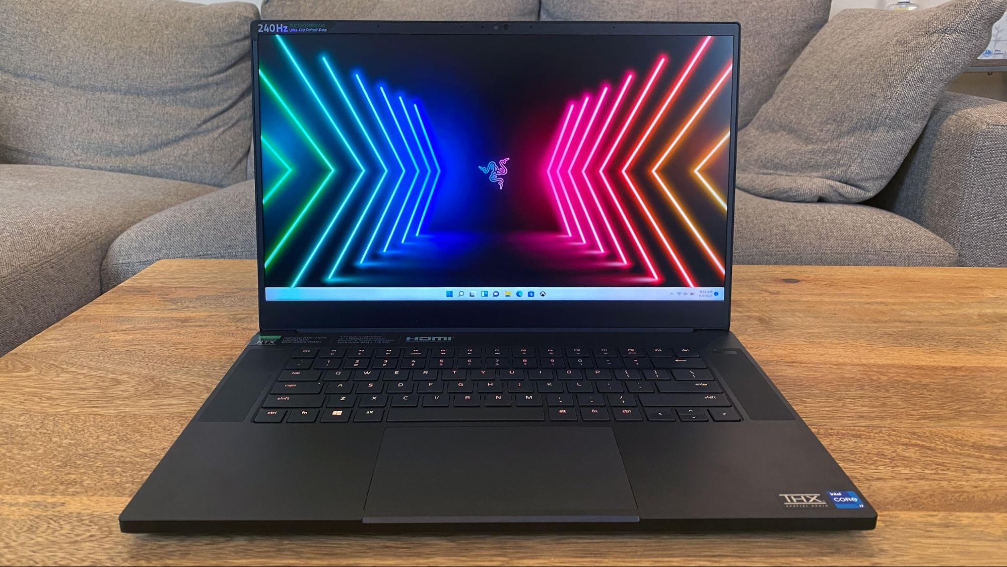 Best Thin and Light Gaming Laptop: Razer Blade 15 Advanced Model (Late 2021)