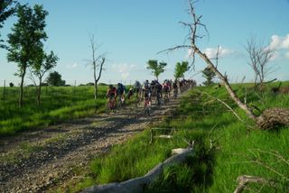 Unbound Gravel 200 is famous for "primitive" roads in the Flint HIlls of Kansas