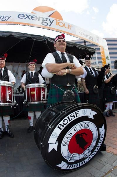 The Boise Highlanders opened tonights proceedings.