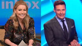 Kelly Ripa on Live and Ryan Seacrest on Wheel of Fortune.