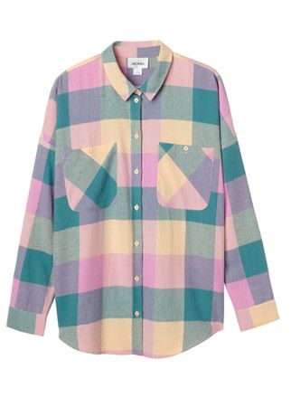 Monki plaid shirt, £19