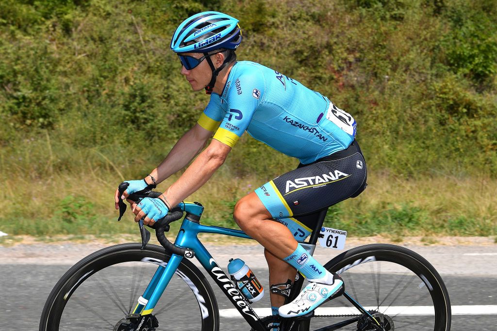 BEZIERS FRANCE AUGUST 01 Miguel ngel Lpez Moreno of Colombia and Astana Pro Team during the 44th La Route dOccitanie La Depeche du Midi 2020 Stage 1 a 187km stage from Saint Affrique to Cazouls ls Bziers RouteOccitanie RDO2020 on August 01 2020 in Beziers France Photo by Justin SetterfieldGetty Images