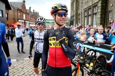 Wout van Aert at the Tour of Britain 2021