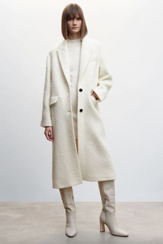 Mango White Coat