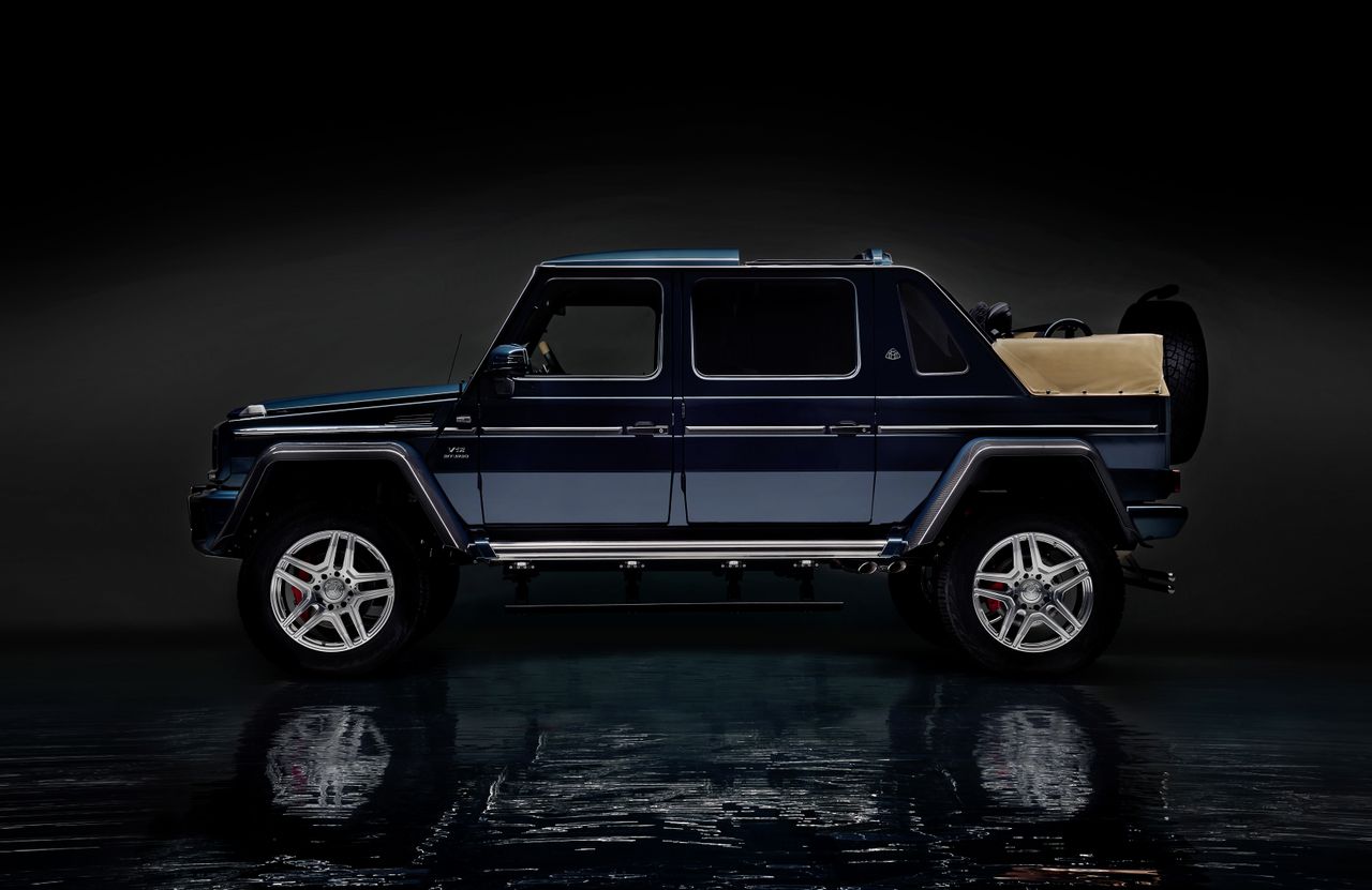 Mercedes-Maybach G 650 Landaulet ;*Kraftstoffverbrauch kombiniert: 17,0 l/100 km, CO2-Emissionen kombiniert: 397 g/kmMercedes-Maybach G 650 Landaulet; *Fuel consumption combined: 17.0 l/100 k