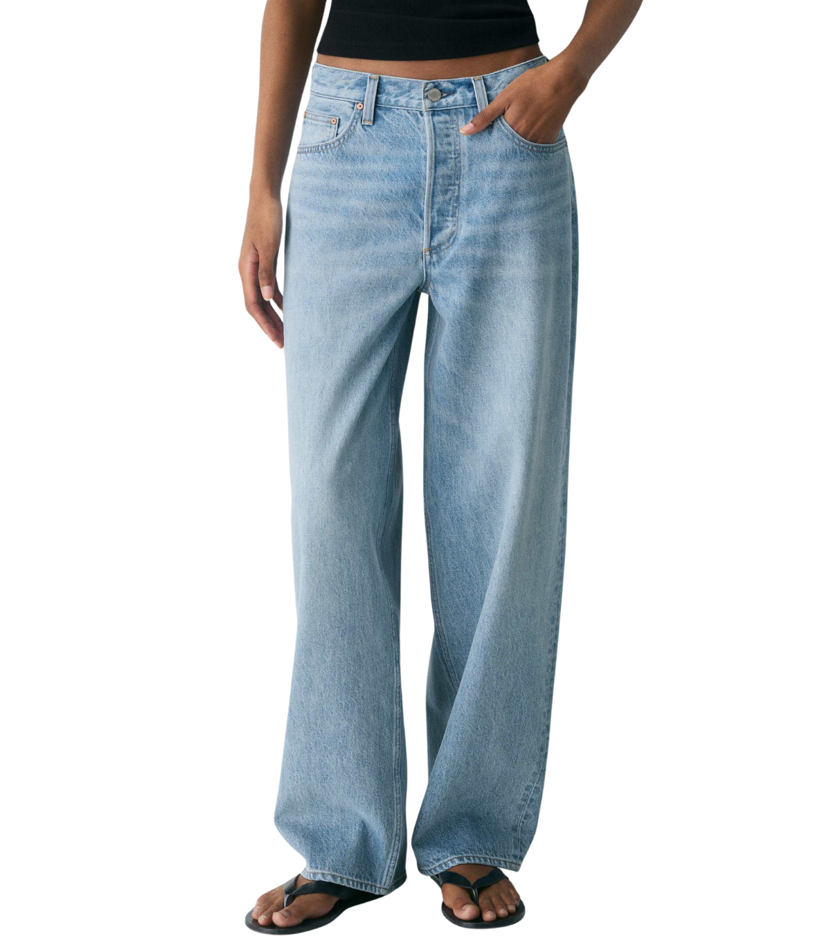 Denim Forum, 003 Relaxed Lo-Rise Baggy Jean