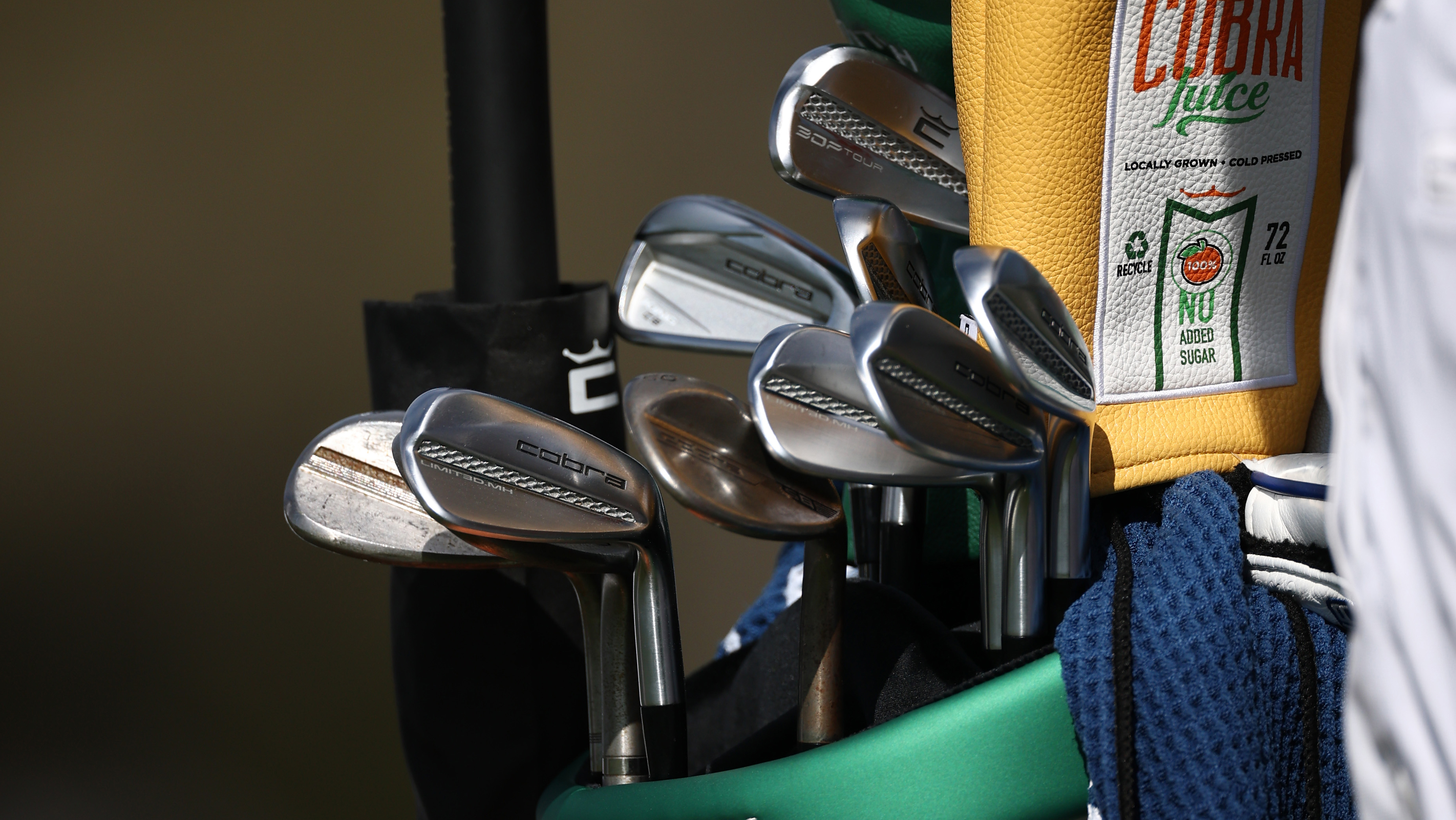 Photo of Max Homa's golf bag