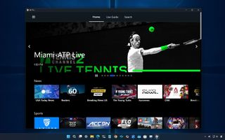 Windows 11 HP TV+ app