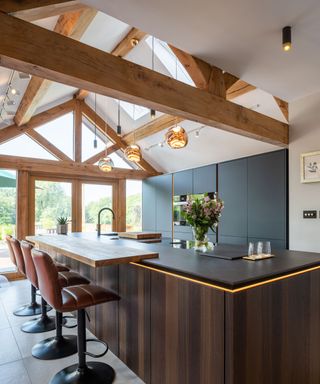 oak frame kitchen diner extension