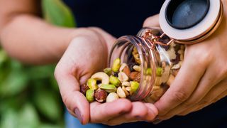 nuts and seeds are a good healthy snack