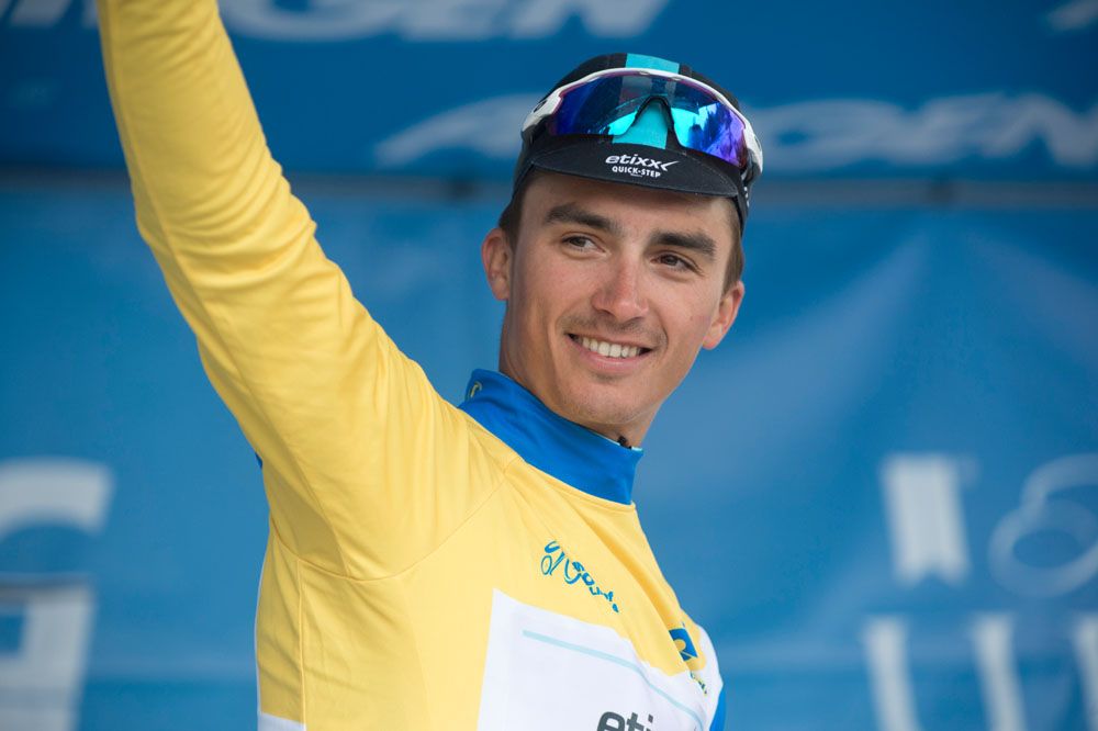 News race leader Julian Alaphilippe (Etixx-Quick Step)