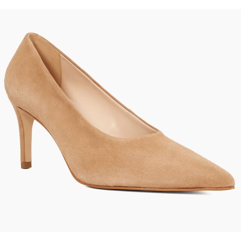 Dune London, Aspiring Suede Court Shoes 
