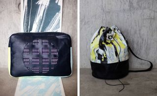 Leather front: Studio Moon puts a new spin on skins with printed bags