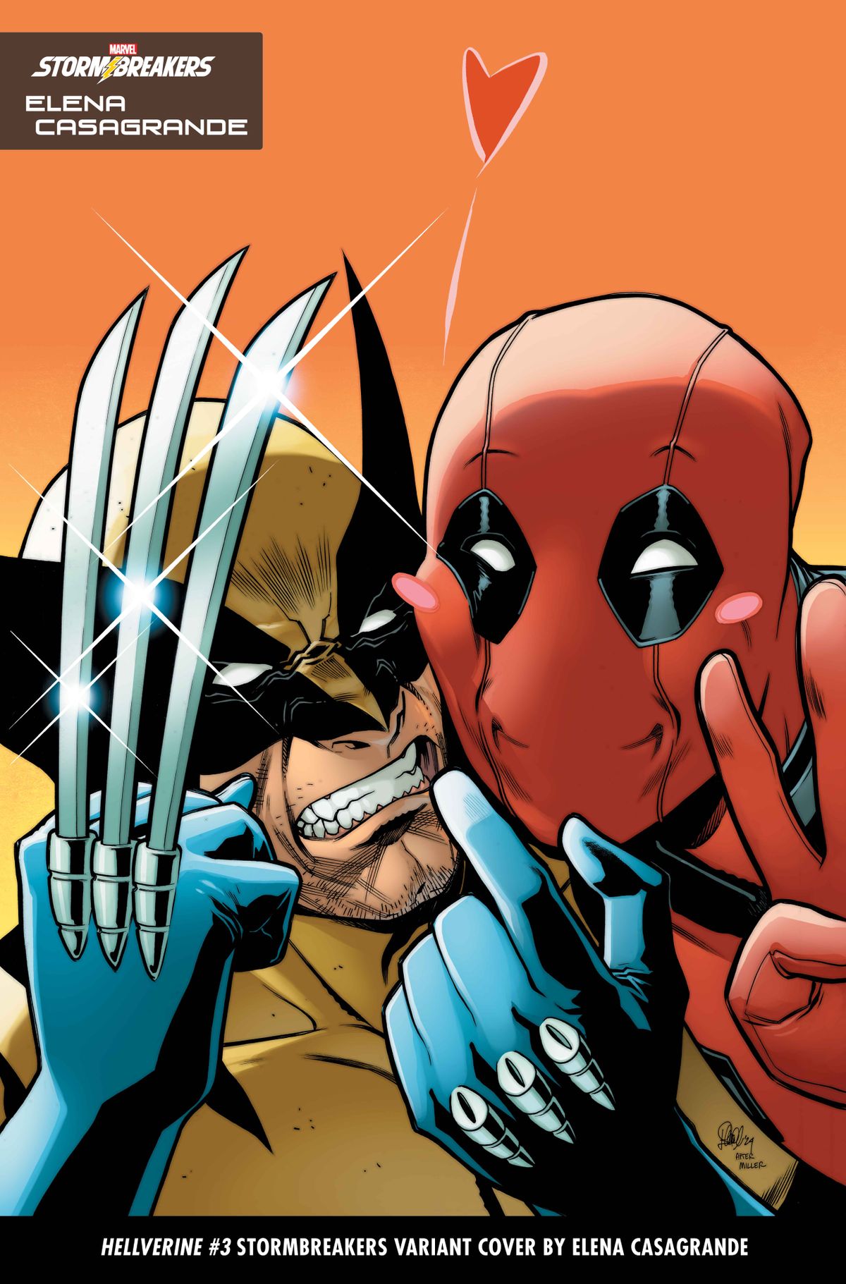 Stormbreaker covers featuring Deadpool and Wolverine.