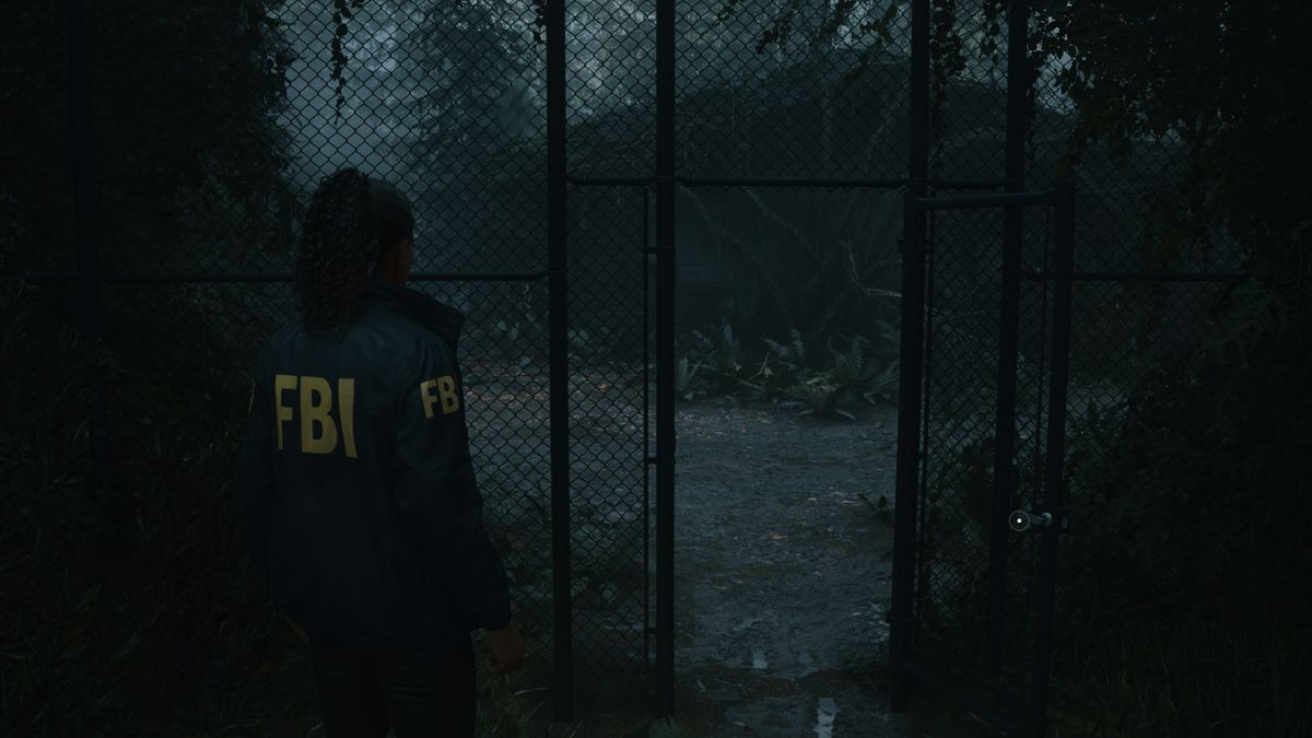Alan Wake 2 image fidelity comparison screenshots