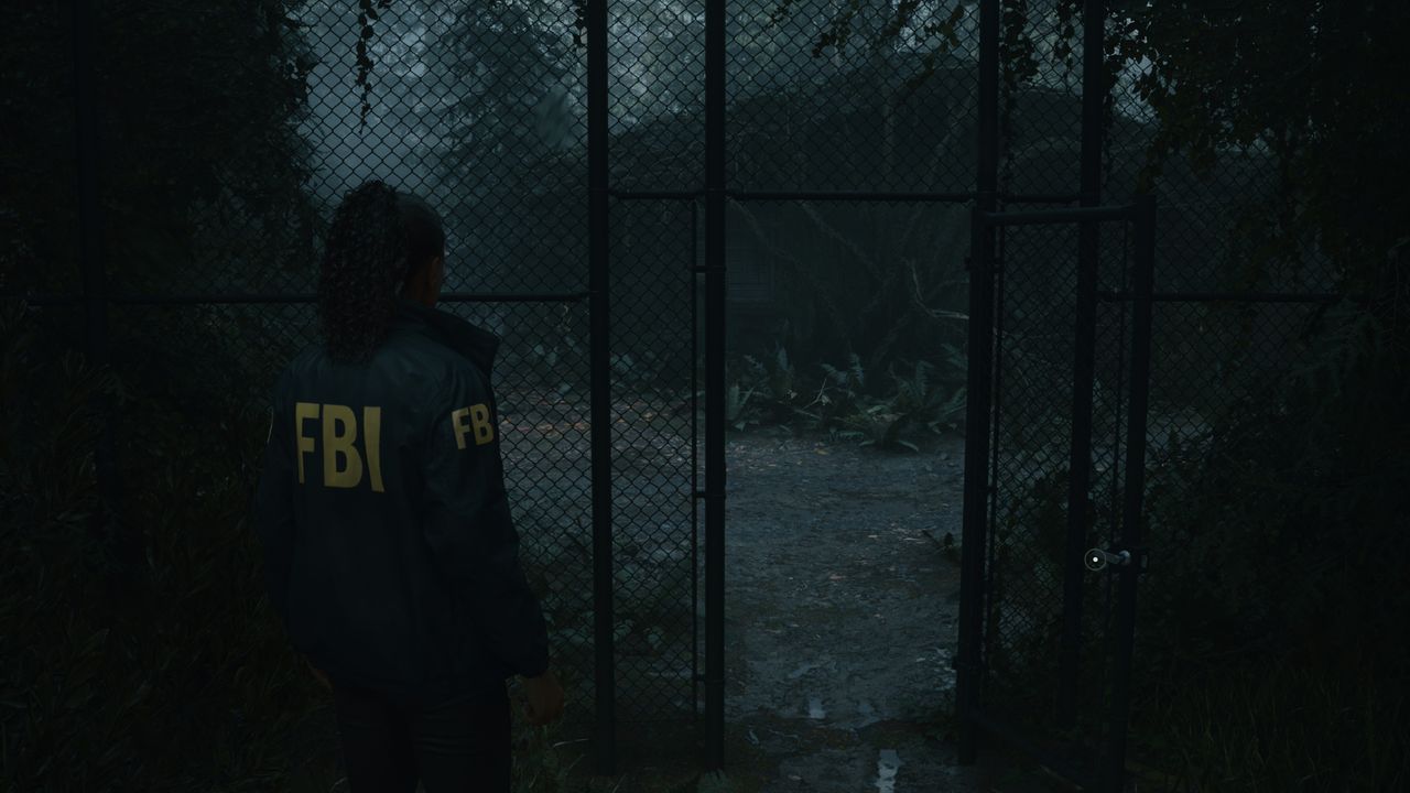 Alan Wake 2 image fidelity comparison screenshots
