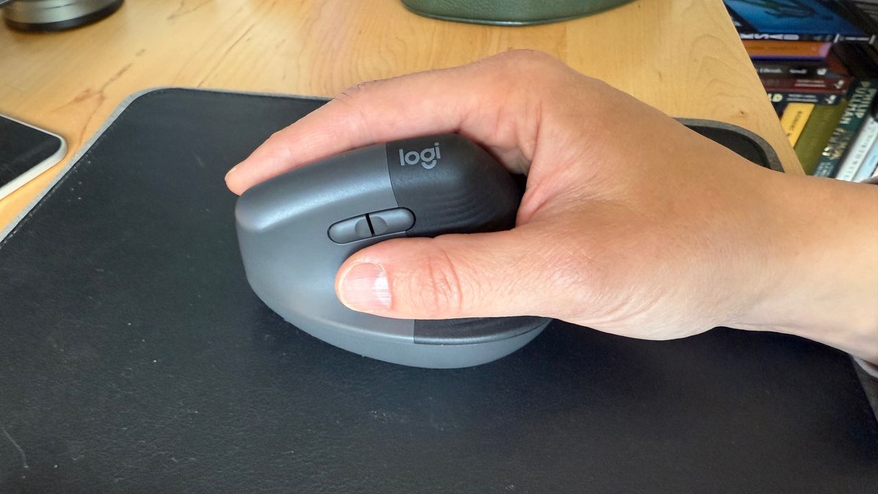 Three Logitech ergonomic mice, all compared.