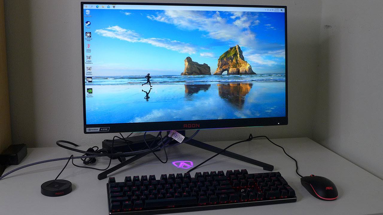 AOC AG254FG review: A 360Hz gaming monitor built for the pros