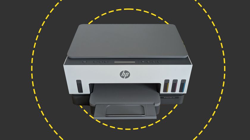 The HP SmartTank 7005 on the ITPro background