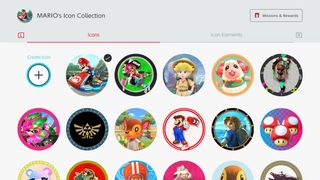 Une capture d'écran de la page de récompenses du Nintendo Switch Online