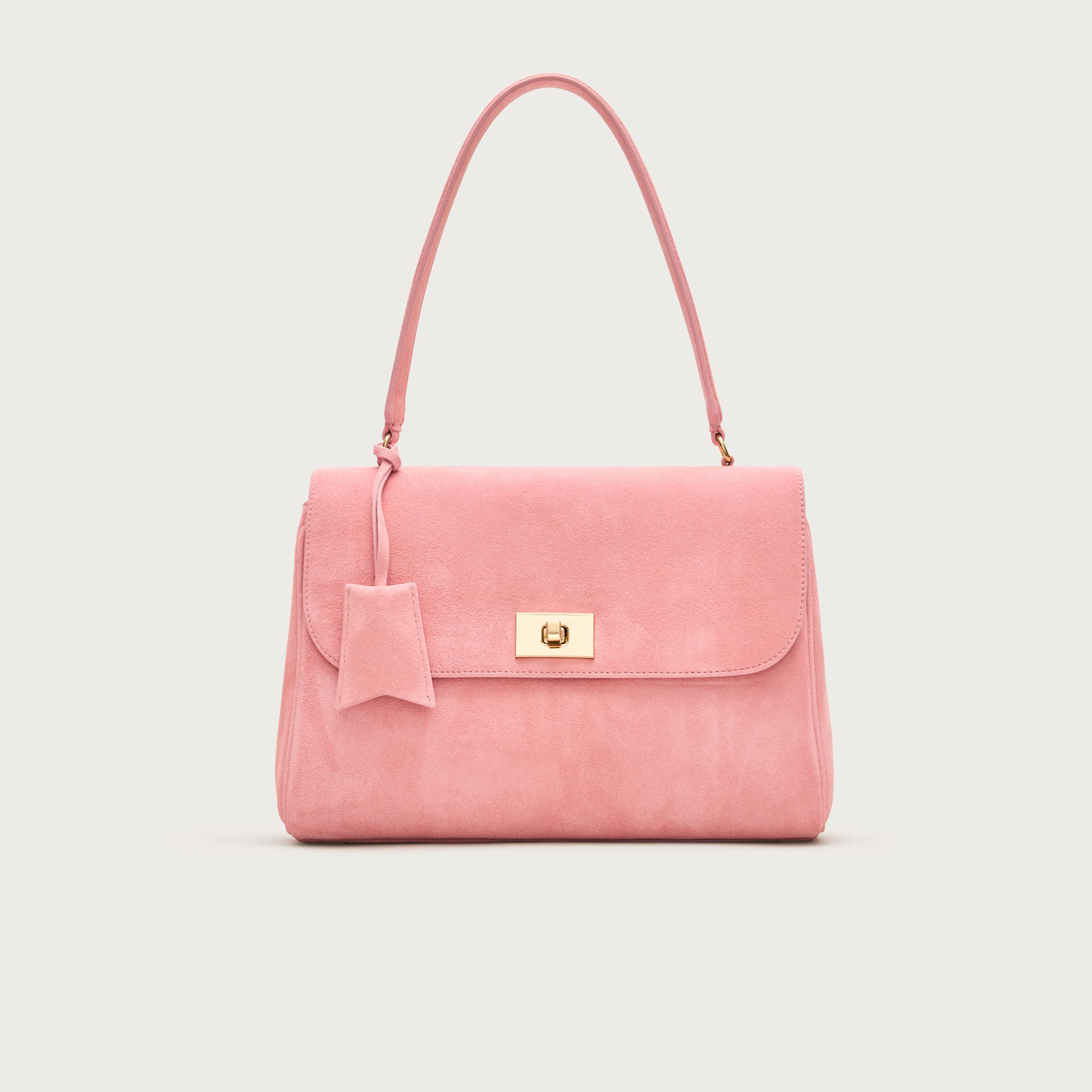 Evie Shoulder Bag in Suede