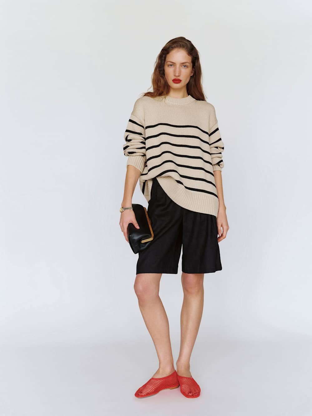 Cove Cotton Oversized Crew