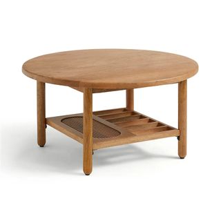 Dunelm Khari Round Coffee Table, Mango Wood