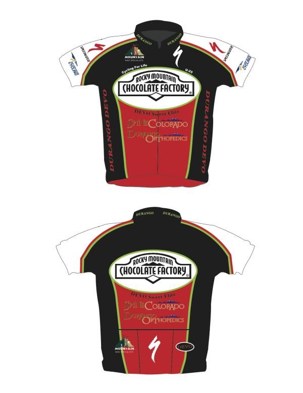 The new Rocky Mountain Chocolate Factory Devo Sweet Elite Team kit