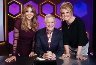 Carol Vorderman, Jeremy Vine and Sally Lindsay