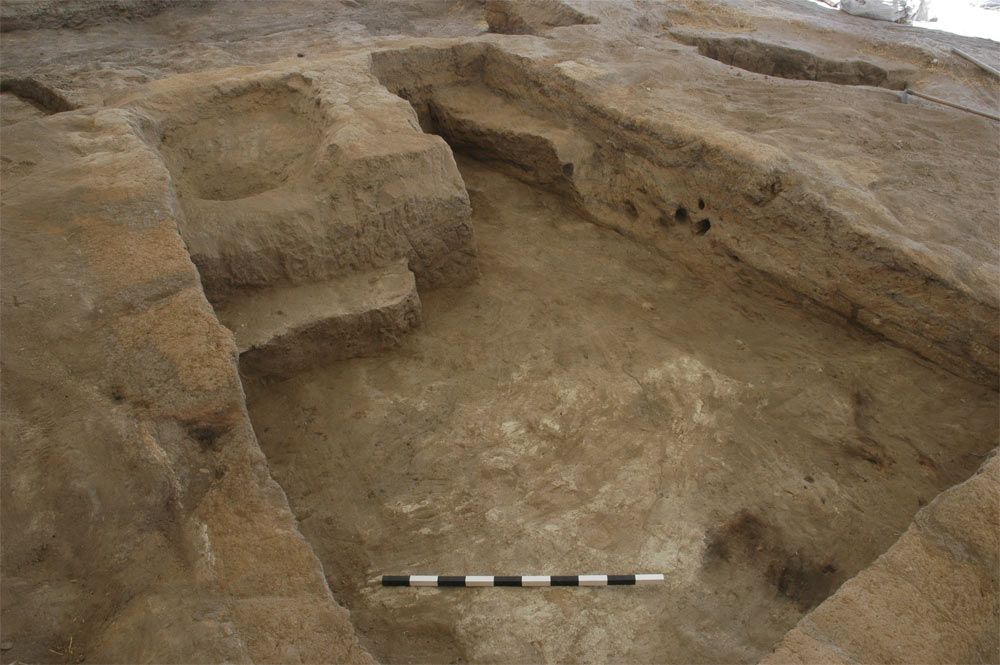 ancient human burial