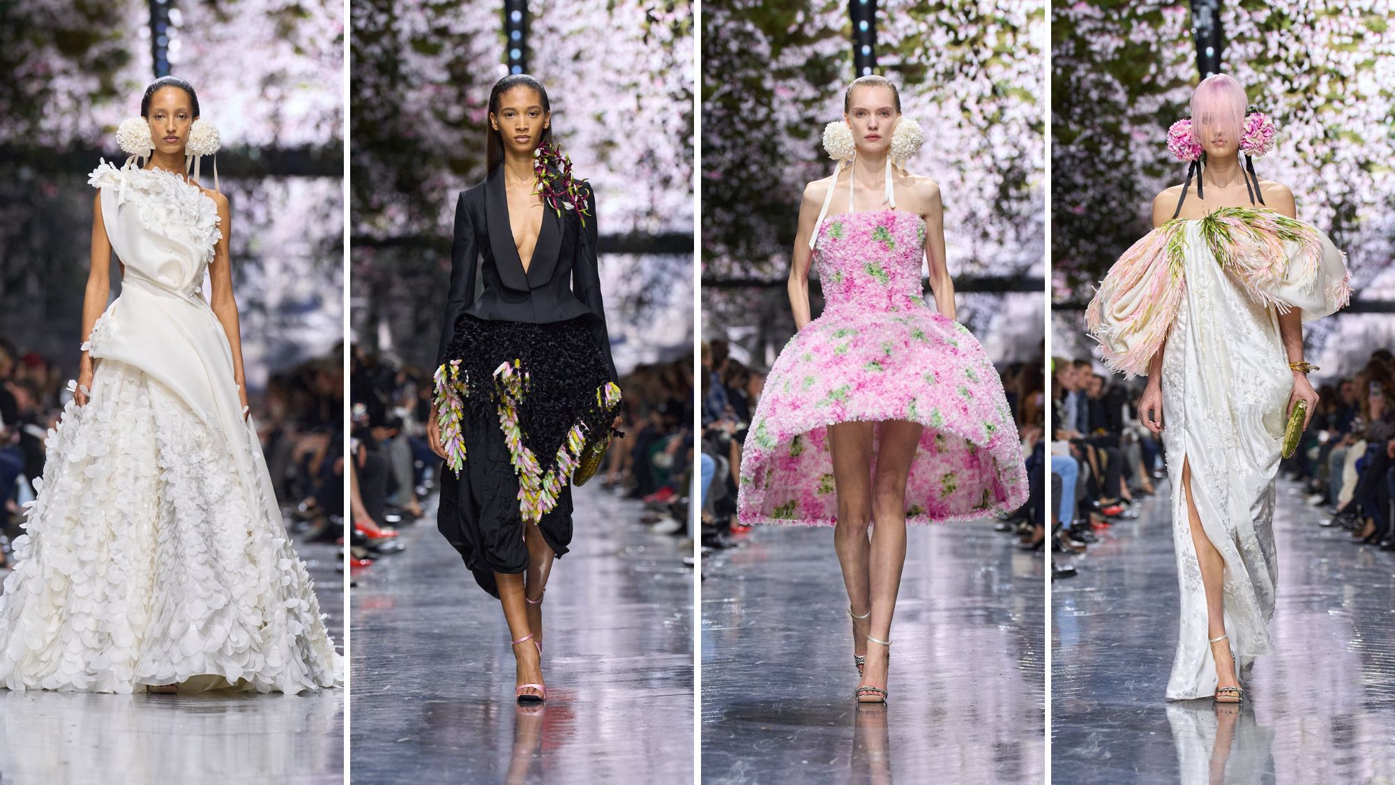 models on the runway at jonathan anderson's dior 2026 haute couture show