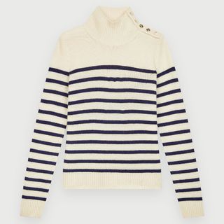 Maje Cashmere Sailor-style Sweater