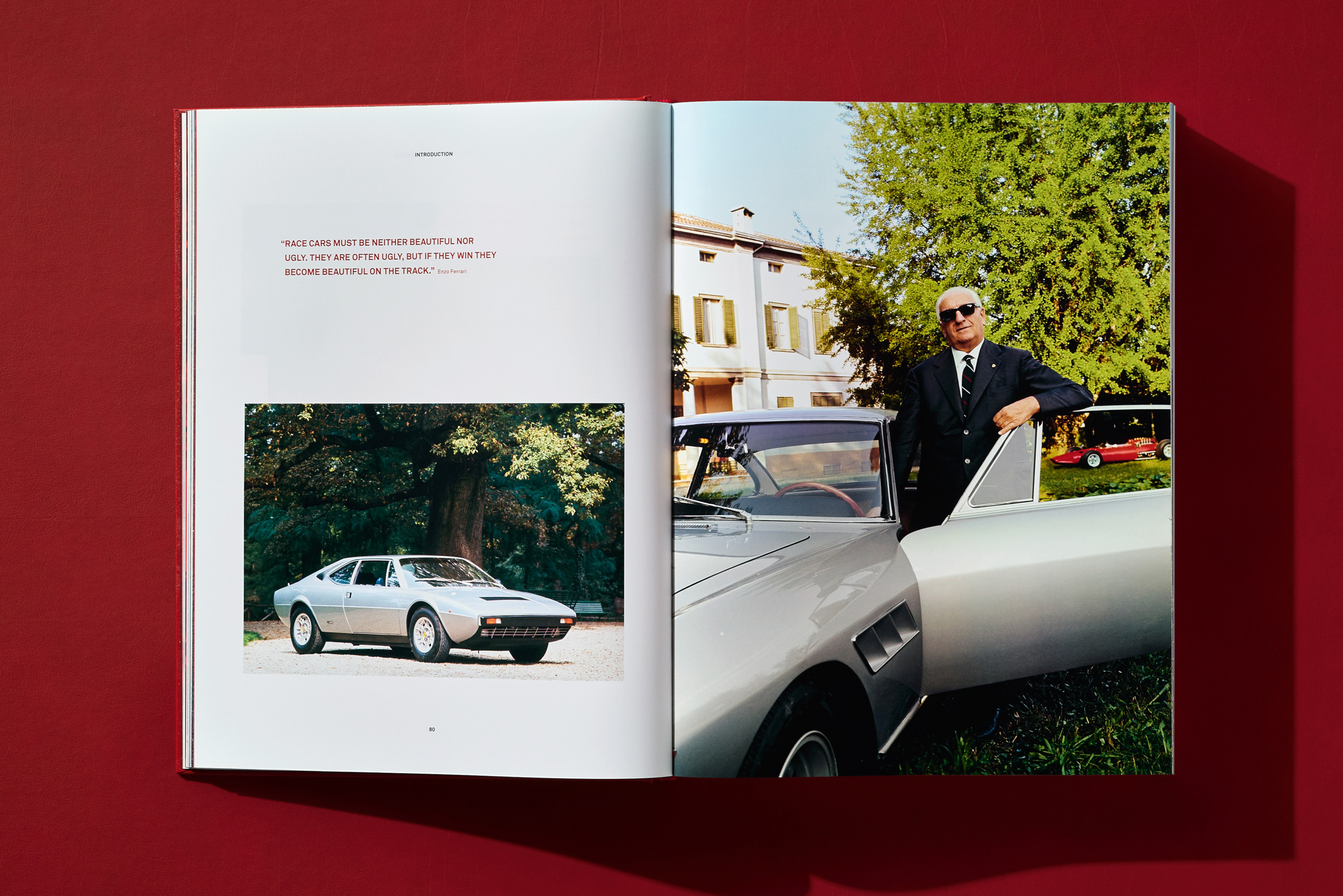 A spread from Ferrari