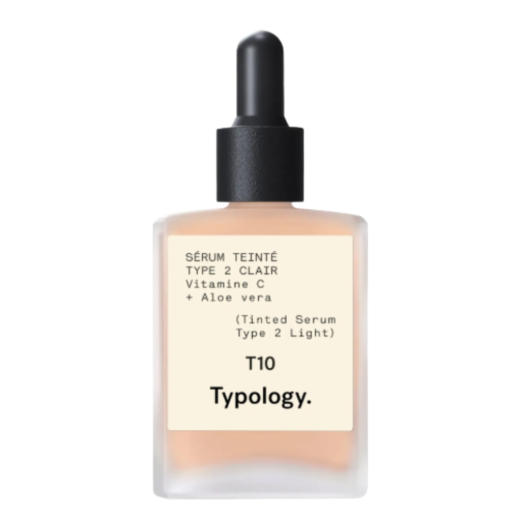 A product shot of the Typology TEINTÉ-1002 - Tinted Serum, on a white background
