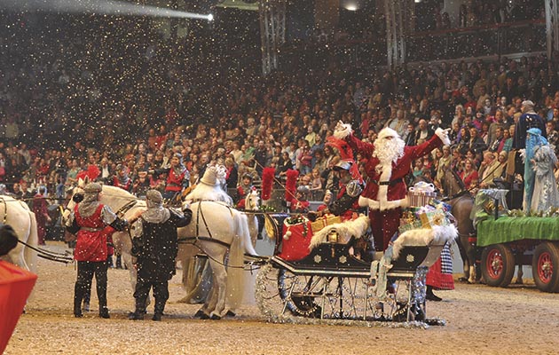 Christmas finale display olympia