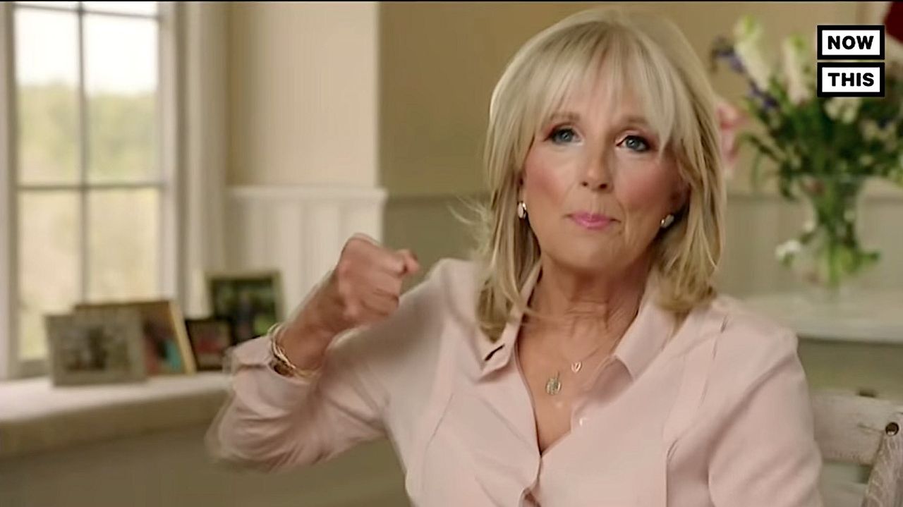 Jill Biden recounts a punch