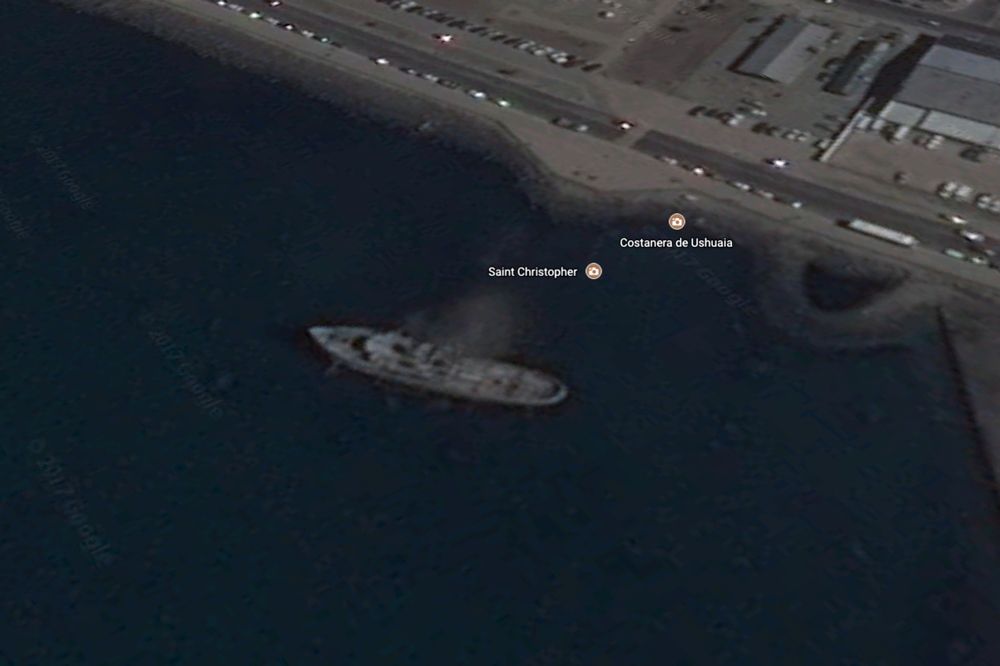 Mayday 17 Mysterious Shipwrecks You Can See On Google Earth