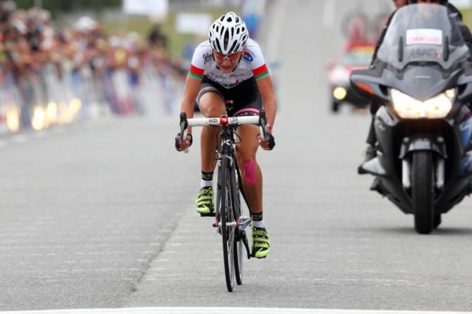 Alena Amialiusik (BePink) finished fourth
