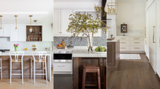 Three examples of white kitchens that aren't boring