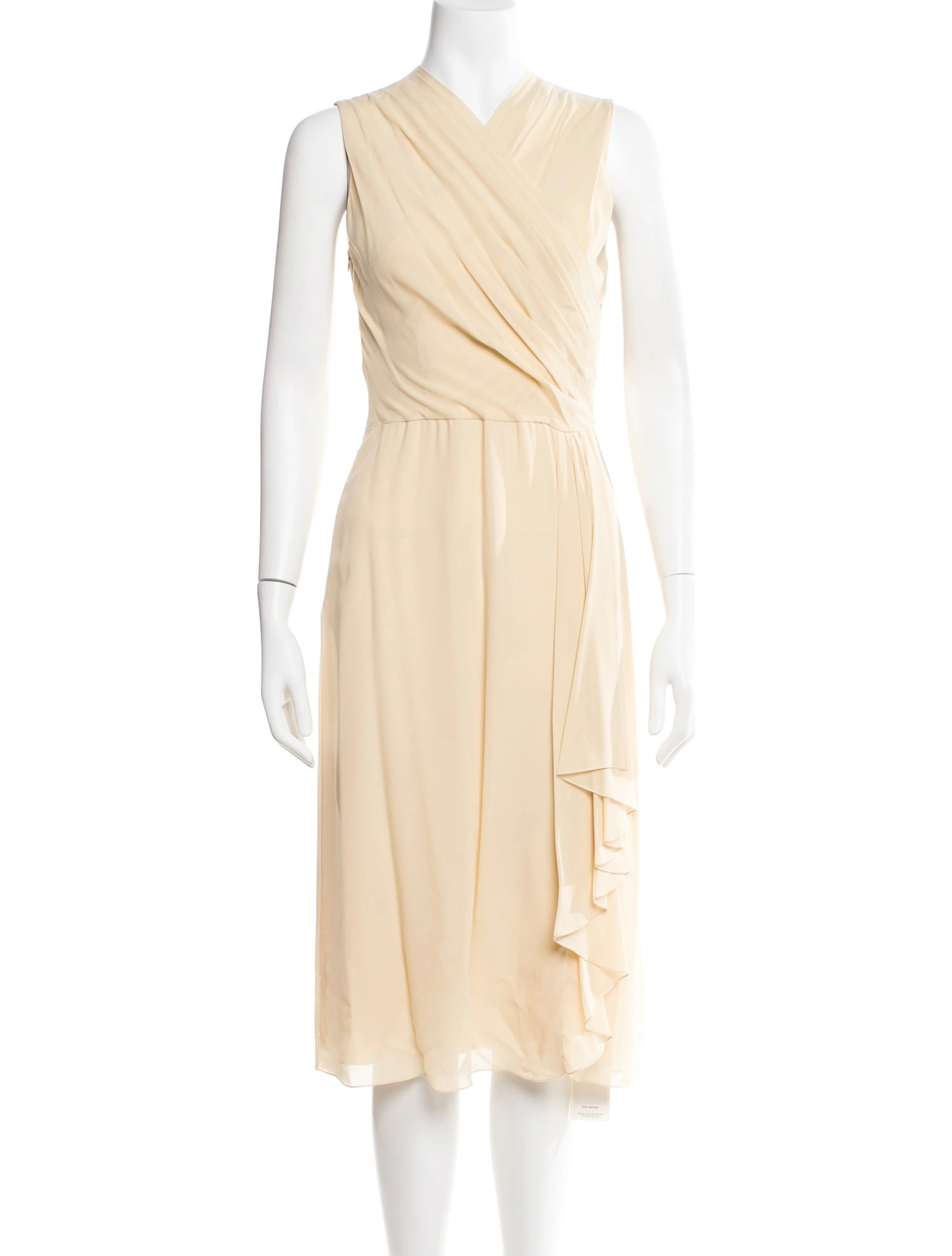 Ralph Lauren, Silk Midi Length Dress
