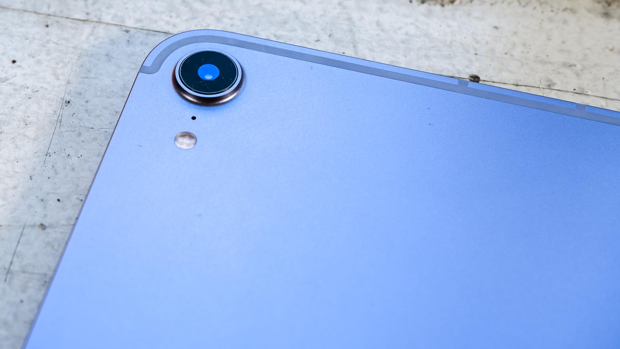 The iPad mini 6 2021's rear camera